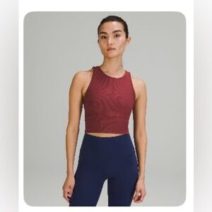 Lululemon Power Pivot Tank in Mulled Wine, 6